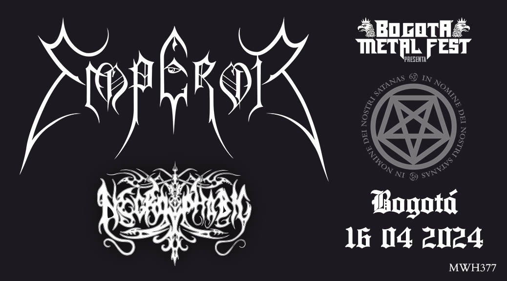 Una de las bandas pioneras del Black Metal: Emperor en Bogotá